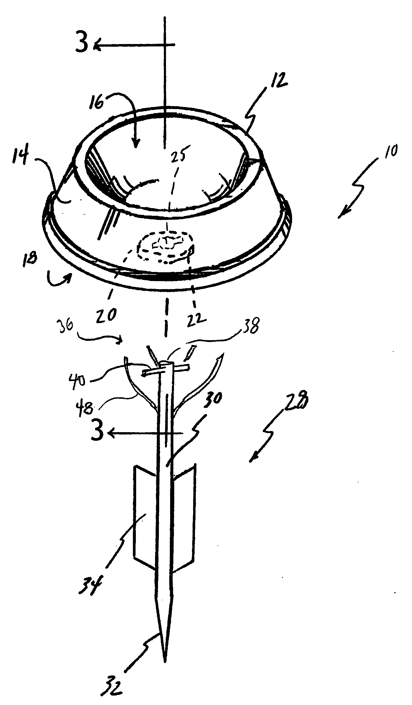 Stabilized pet dish and method therefor