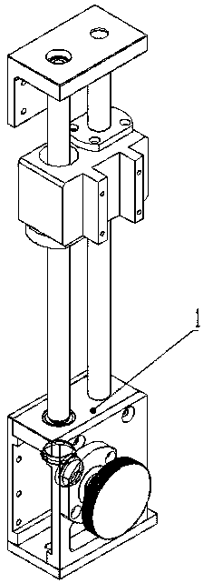 Manual lifting vertical column type marking machine