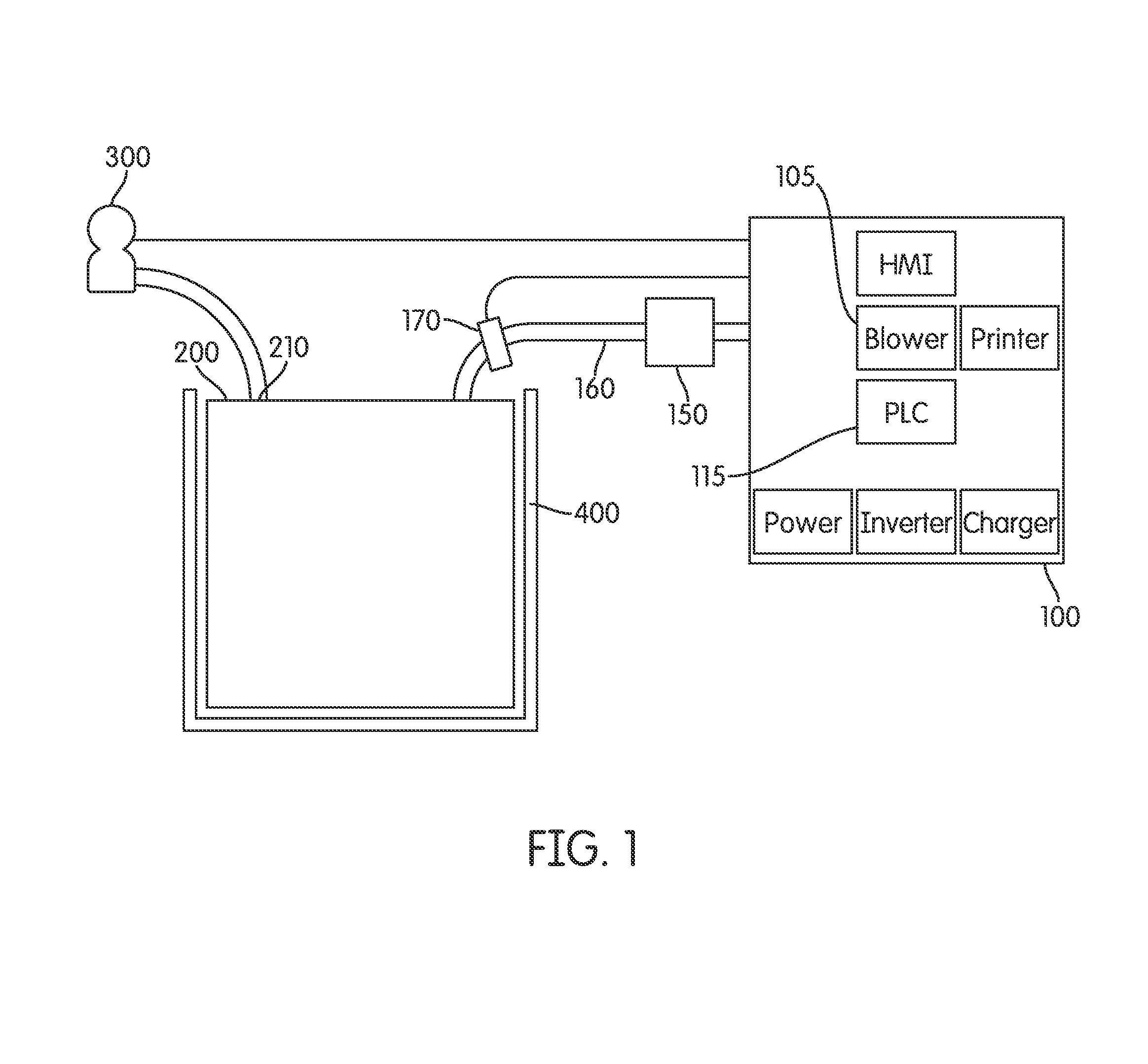 Test system and method for flexible containers