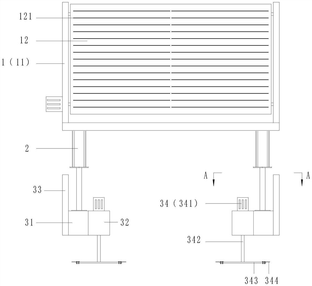 Harvesting auxiliary mechanism of sugarcane harvester and sugarcane harvesting method of harvesting auxiliary mechanism