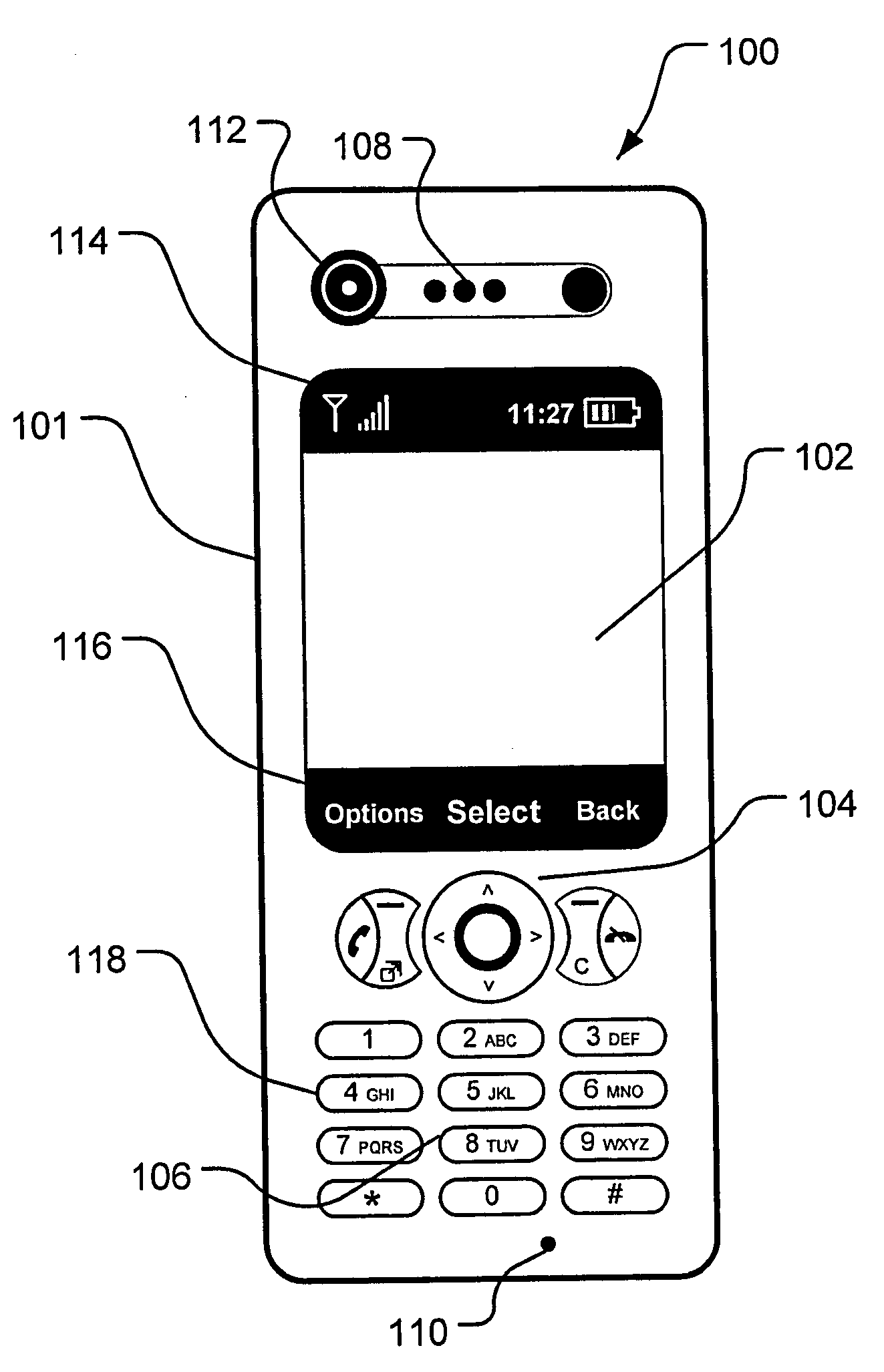 Qwerty-keyboard for mobile communication devices