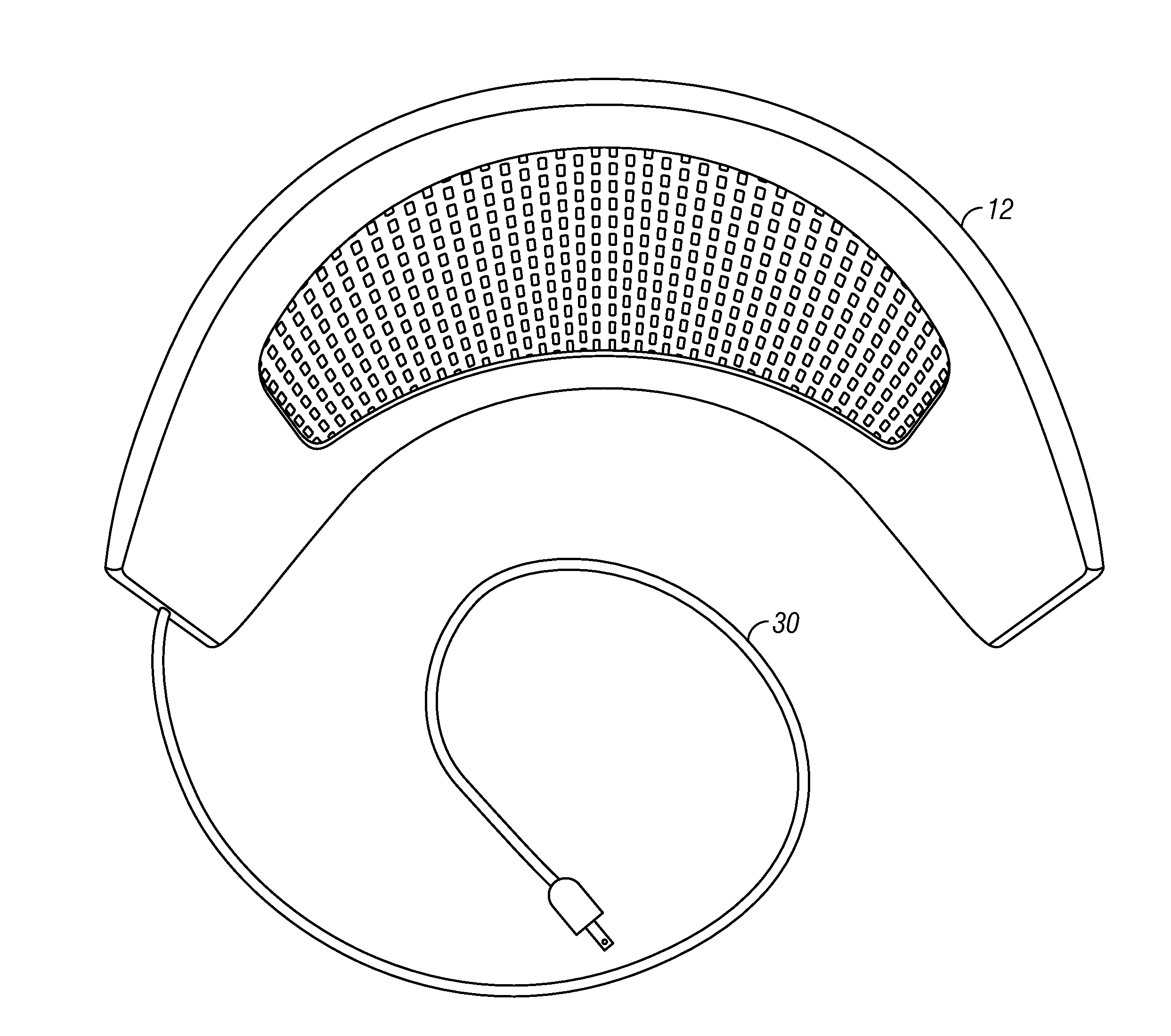 Shapeable light therapy and method