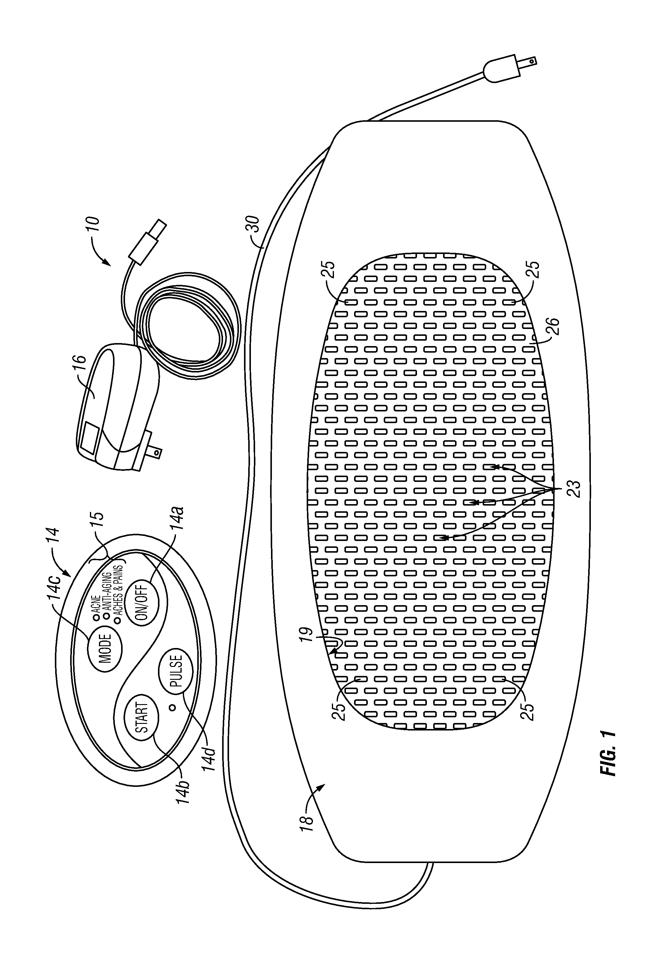 Shapeable light therapy and method