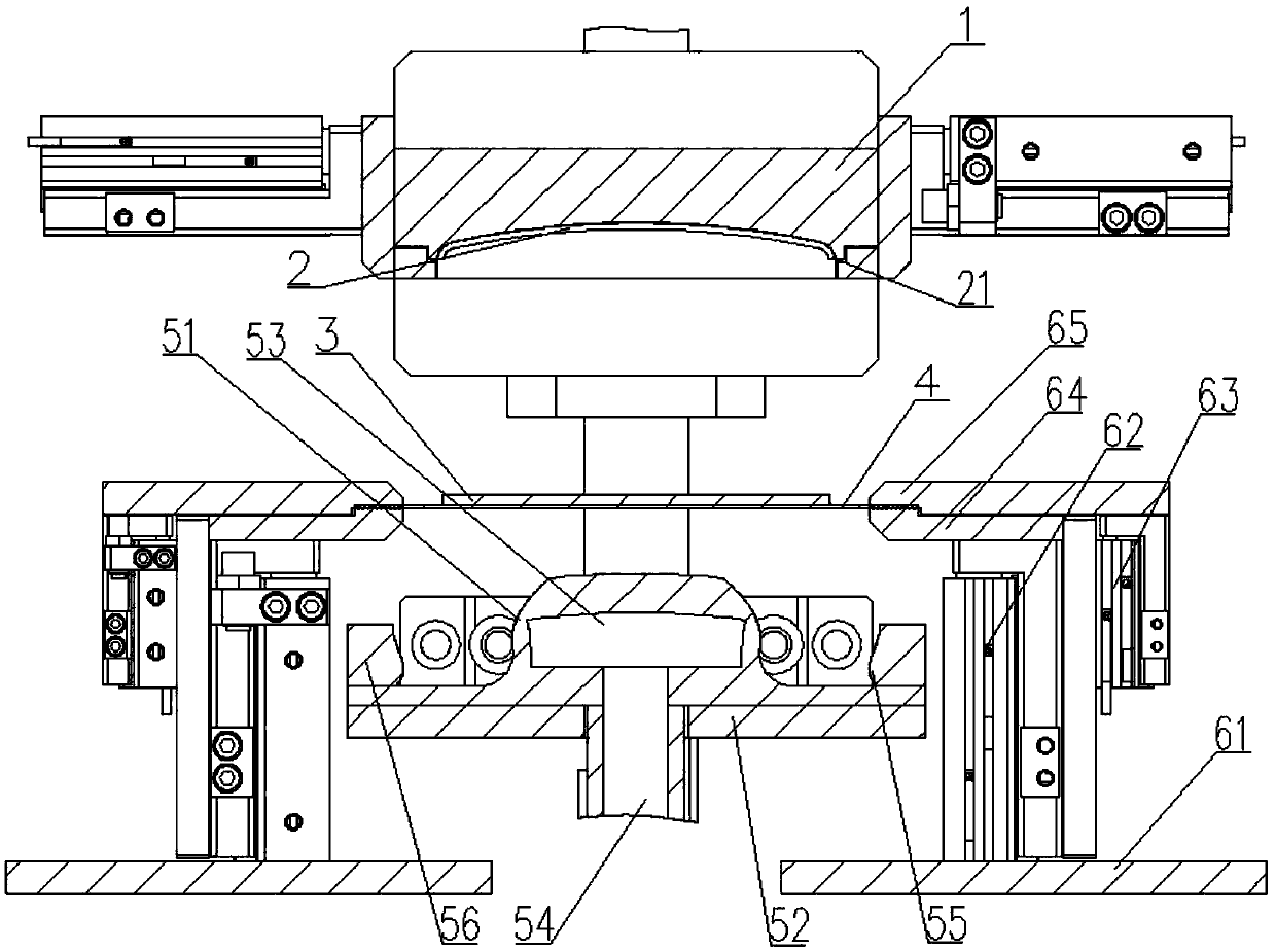 Screen processing device and bonding method