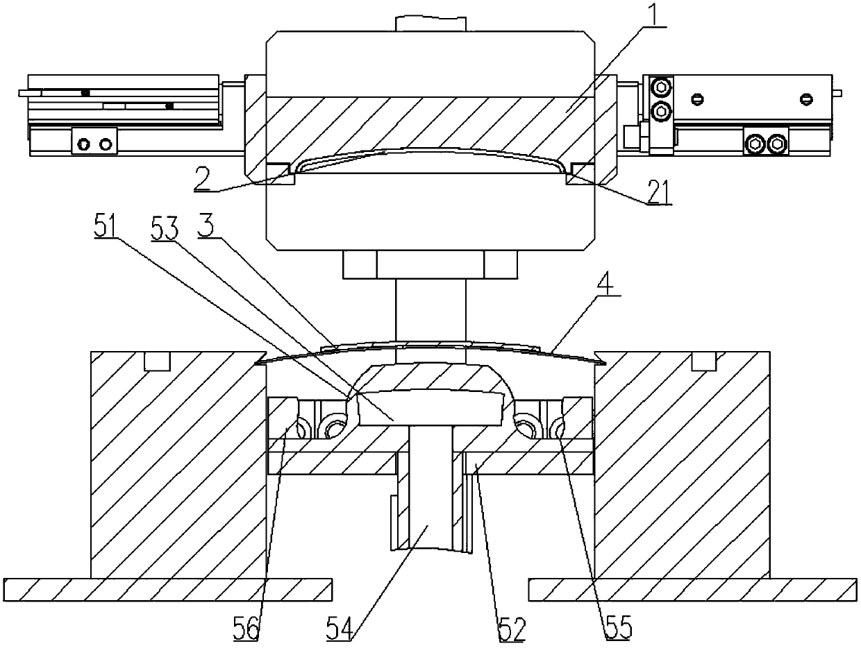 Screen processing device and bonding method