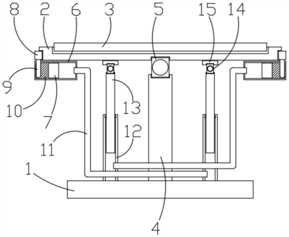 Solar panel mounting bracket capable of self-adaptively adjusting angle