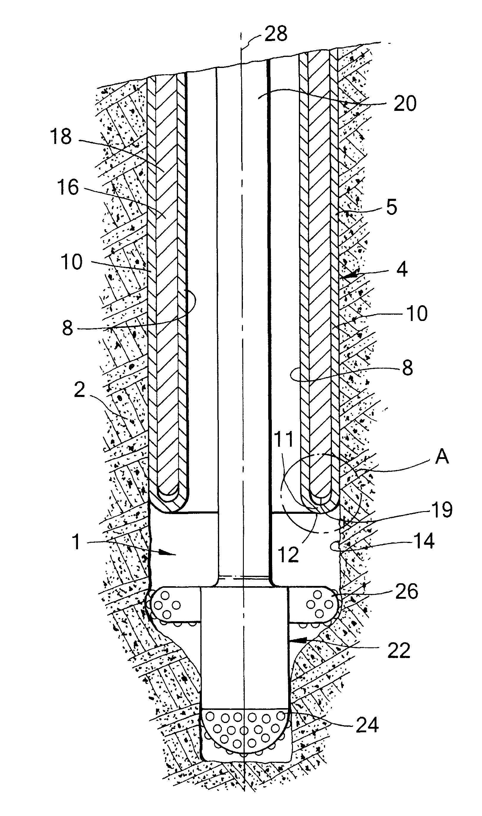 Method of expanding a tubular element in a wellbore