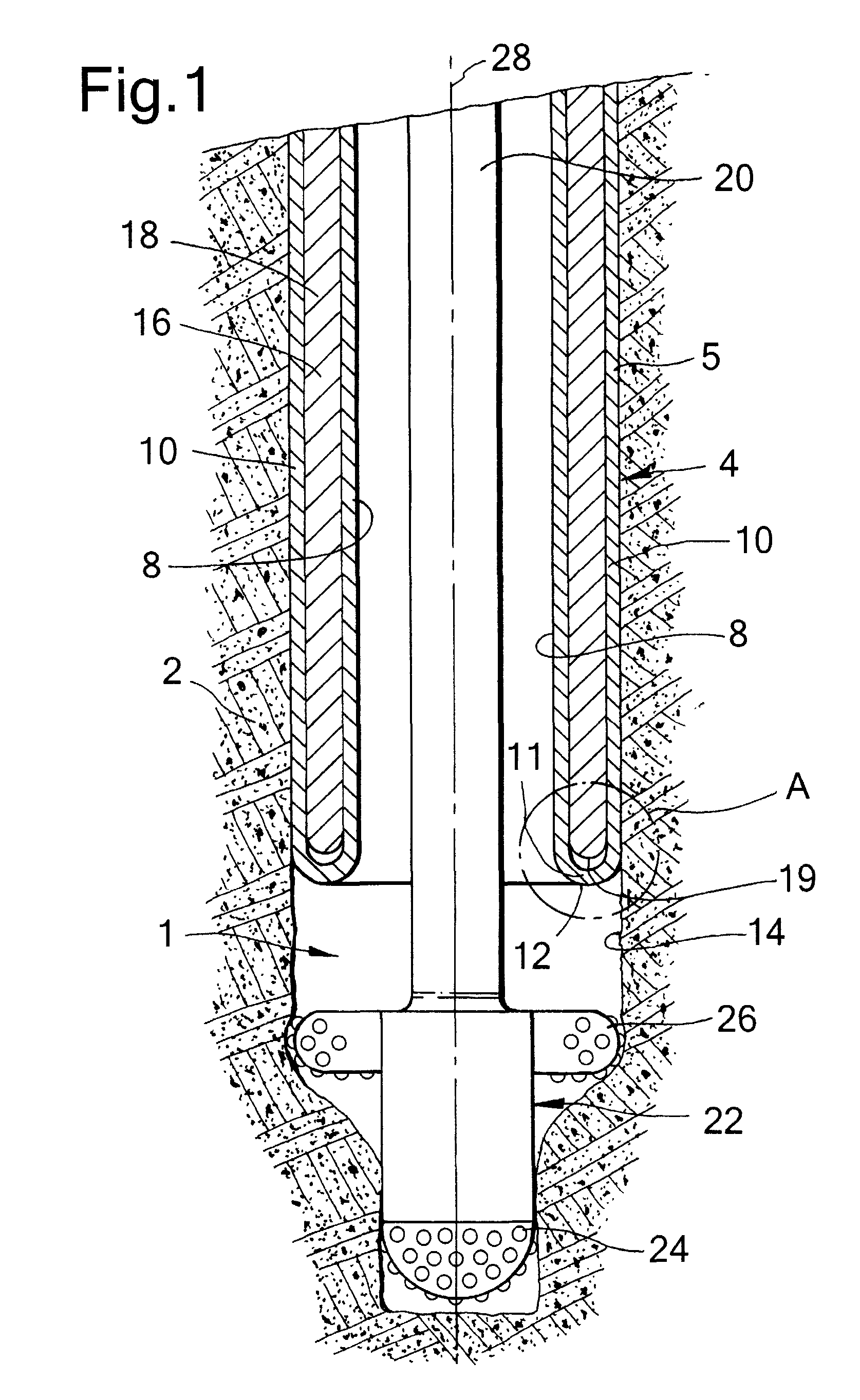 Method of expanding a tubular element in a wellbore