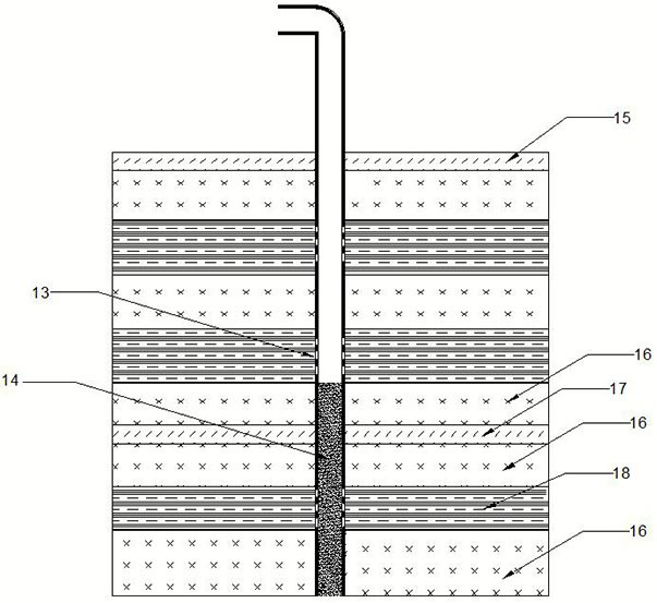 A method for in-situ deep in-situ supercritical storage of flue gas