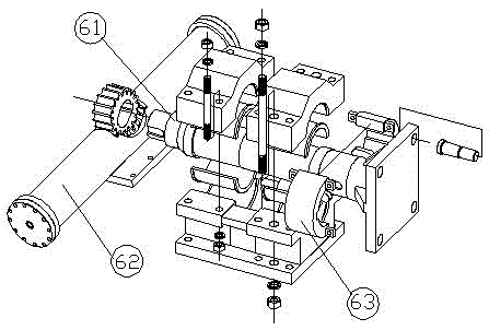 Vehicle body hydraulic turnover machine