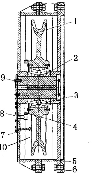 Method and device for measuring wire rope of laying winch