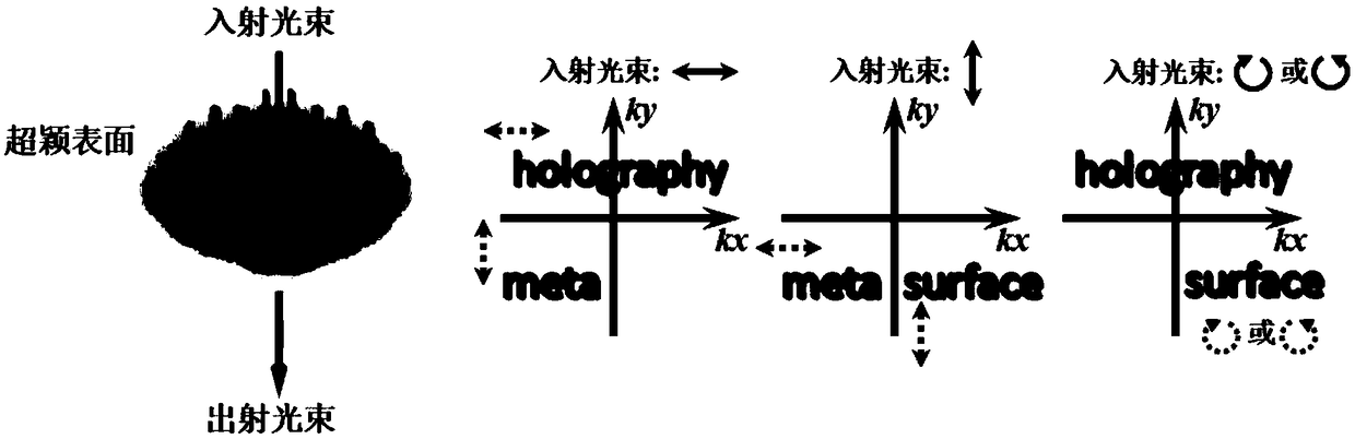 Multi-channel vector holographic polarization multiplexing method based on birefringent medium metasurface