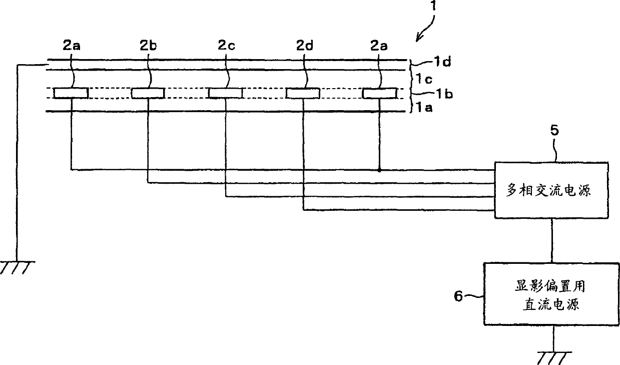 Developing device and image forming device
