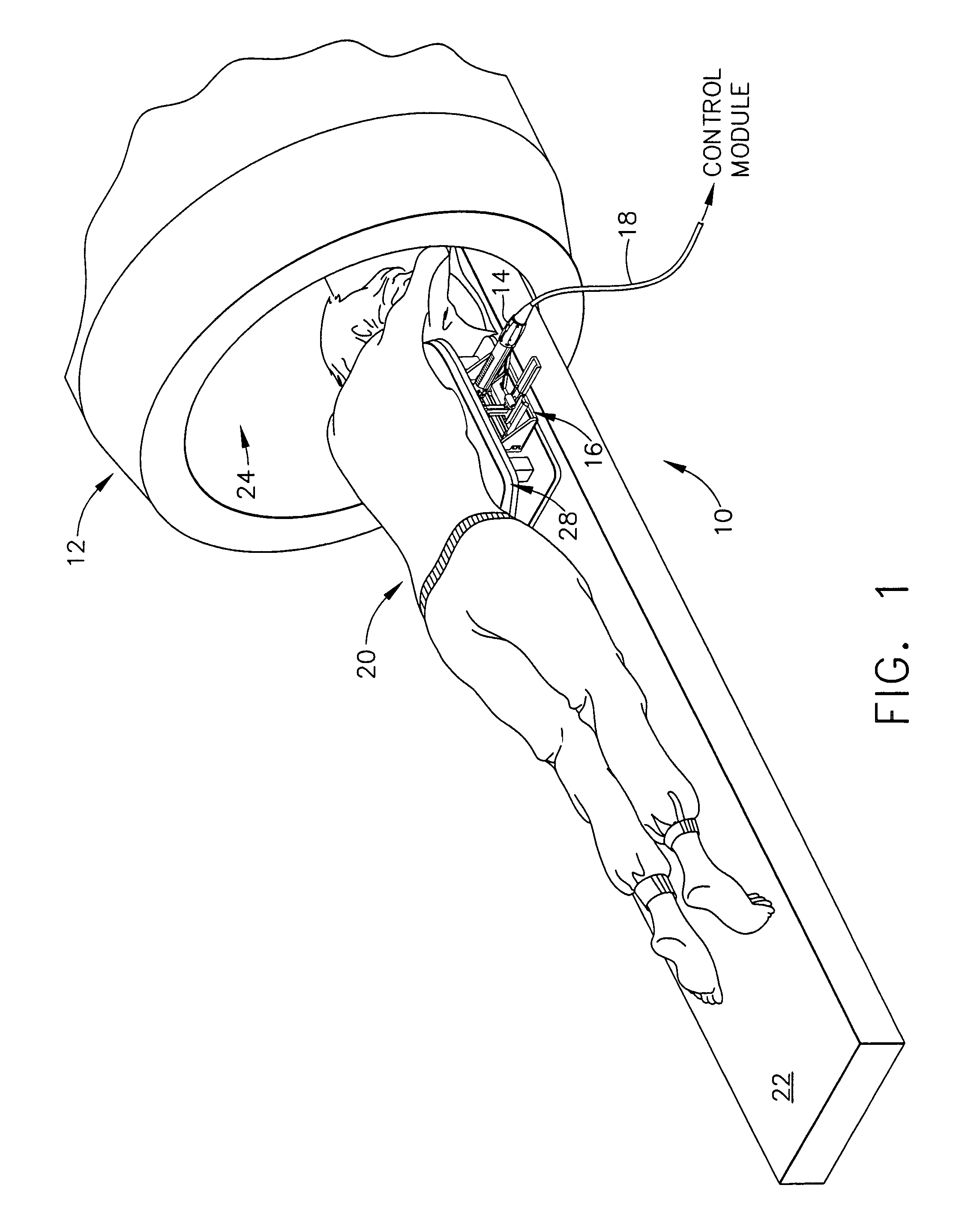Method for using an MRI compatible biopsy device with detachable probe