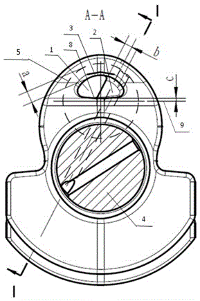 Gasoline engine crankshaft