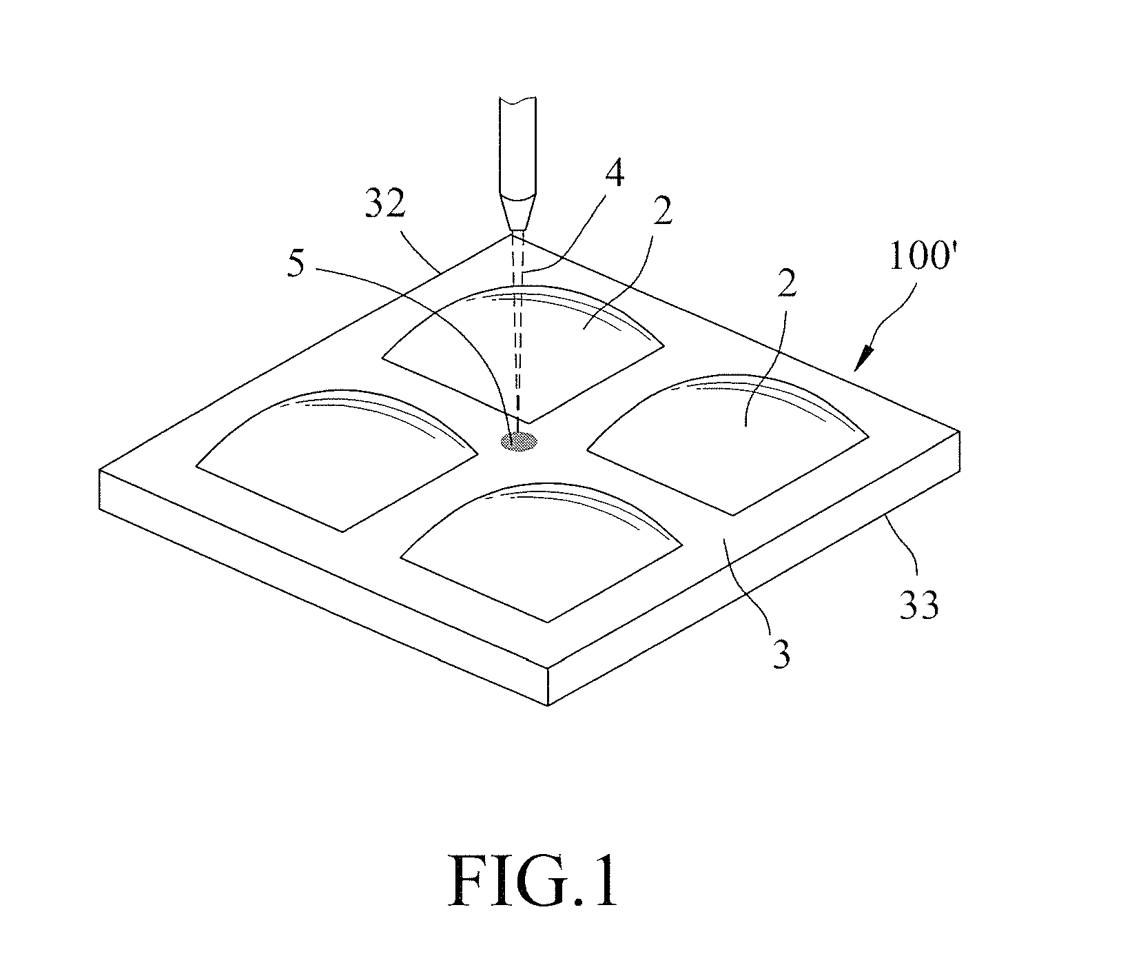 Method of making a lens array plate with an aperture mask layer