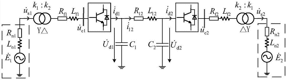 PLL small signal modeling method in double-end MMC-HVDC system