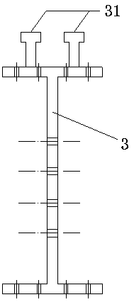 Semi-assembled prefabricated beam and preparation method and design method thereof