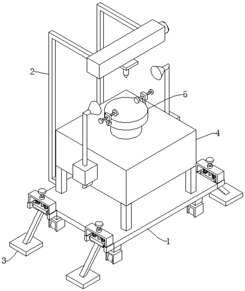 Fine carving device for industrial product machining and using method of fine carving device