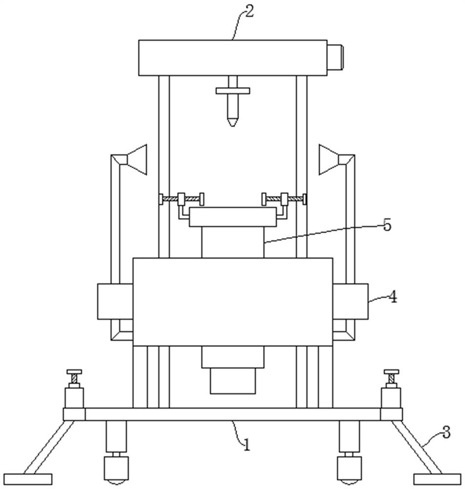 Fine carving device for industrial product machining and using method of fine carving device