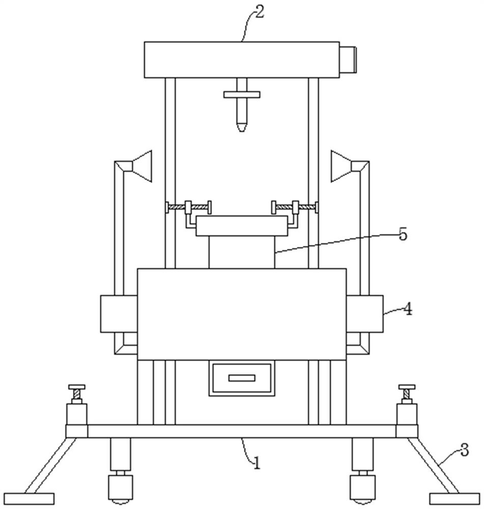 Fine carving device for industrial product machining and using method of fine carving device