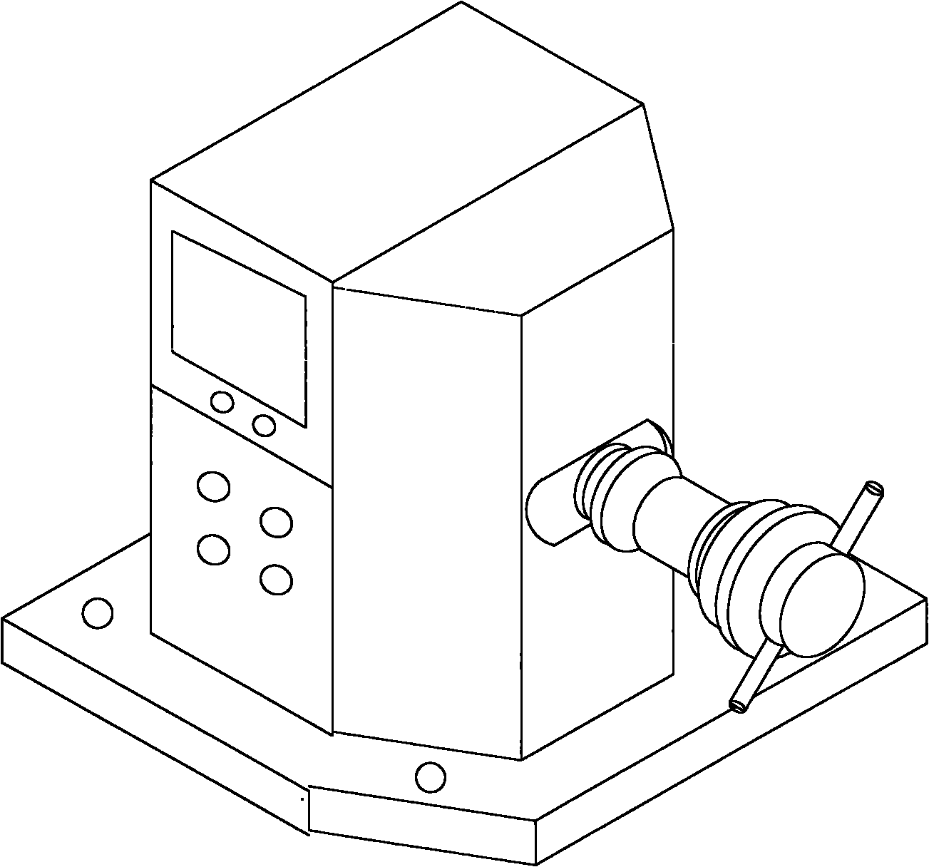 Detector for detecting degree of balance of automobile tires