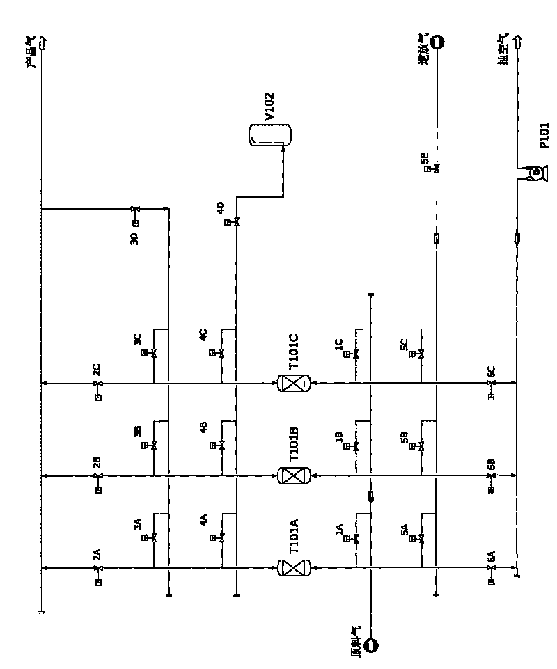 Method for recovering hydrogen from tail gas containing chlorsilane