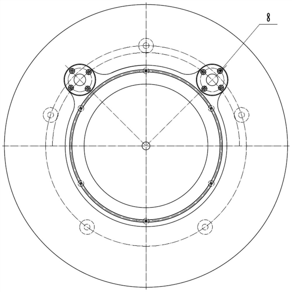 A vacuum-driven radial automatic positioning device