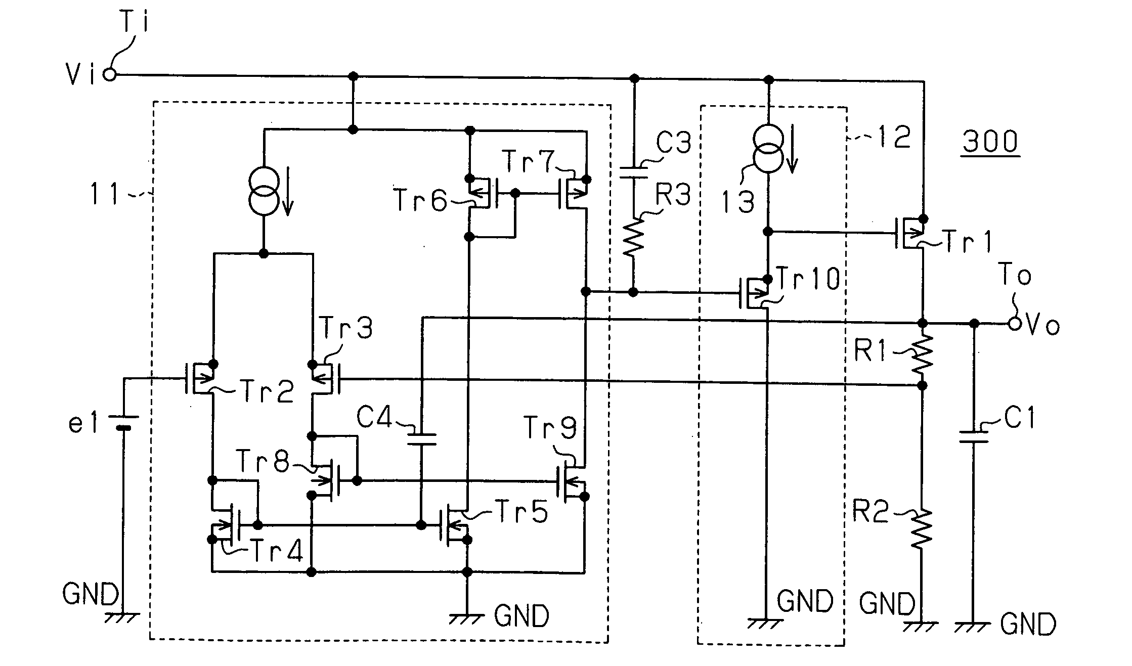 Linear regulator circuit
