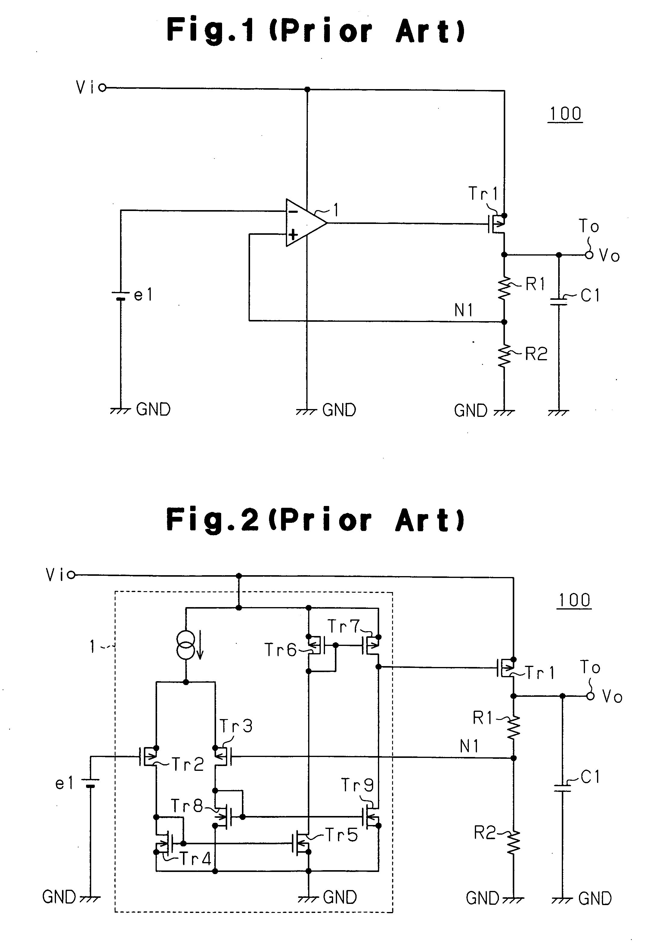 Linear regulator circuit