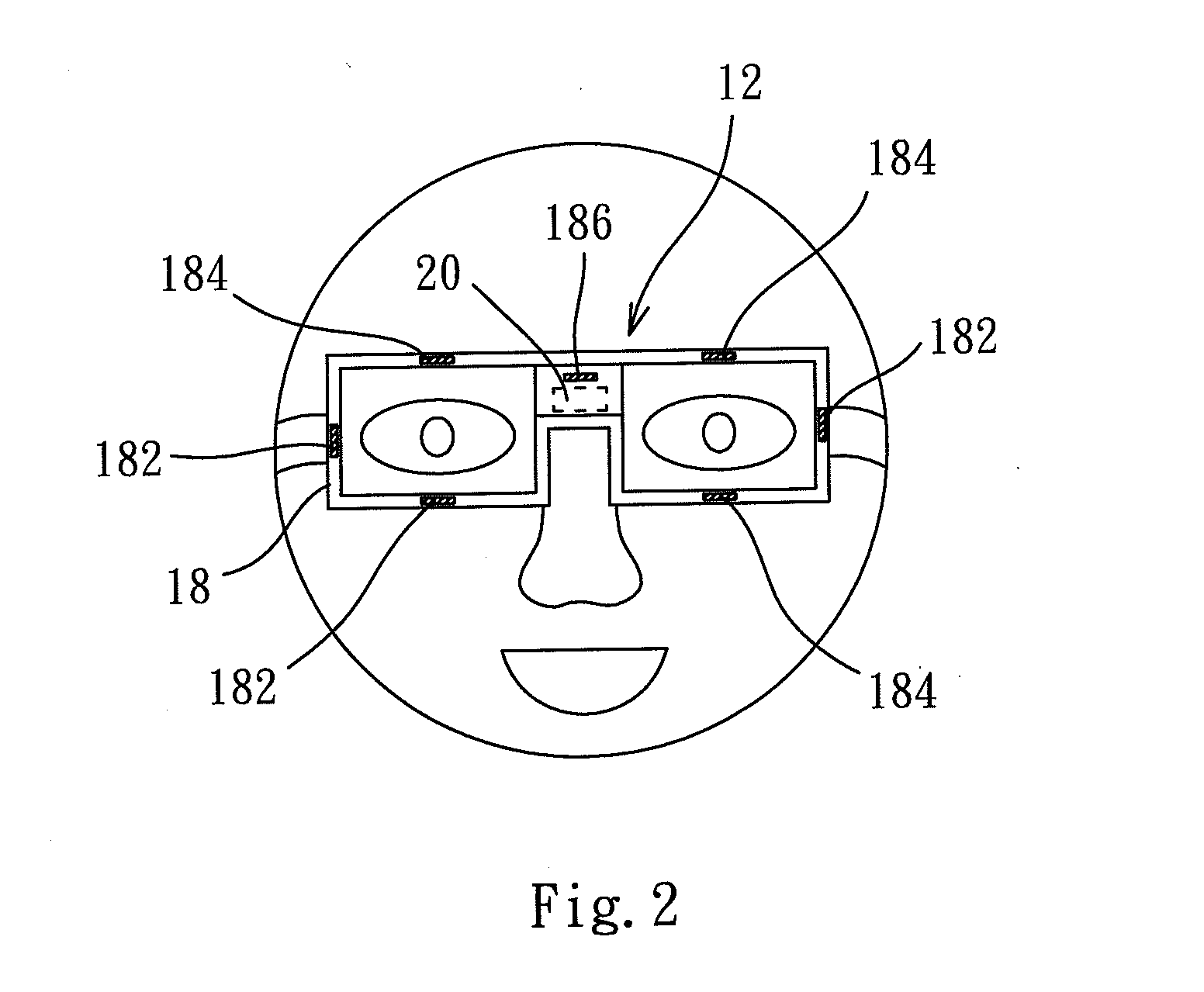 Image control system able to detect electrooculography