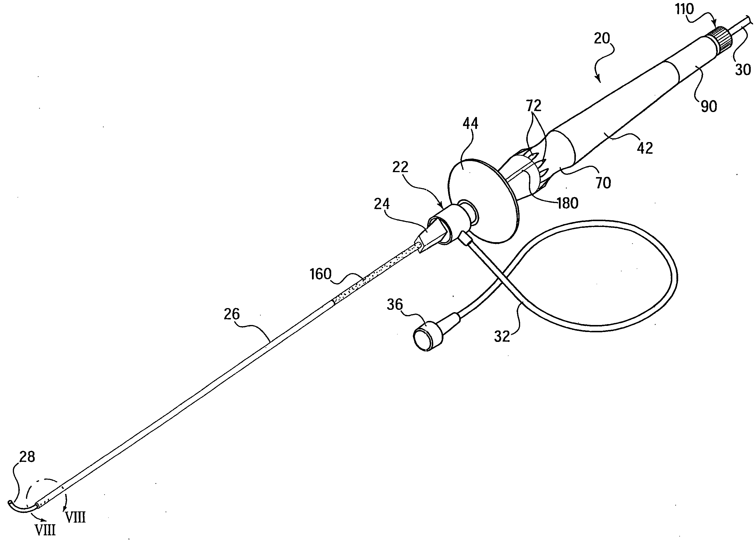 Apparatus and method for using a steerable catheter device