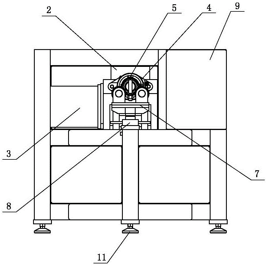 Winding machine for anode tube of wet-type electrostatic dust collection device