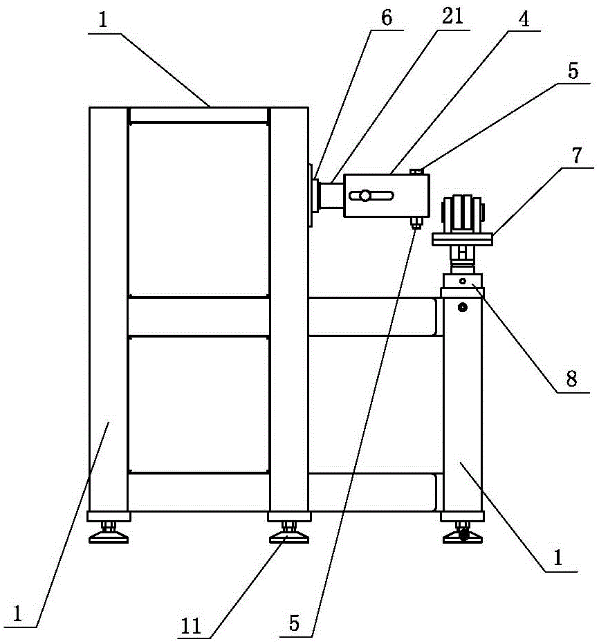 Winding machine for anode tube of wet-type electrostatic dust collection device