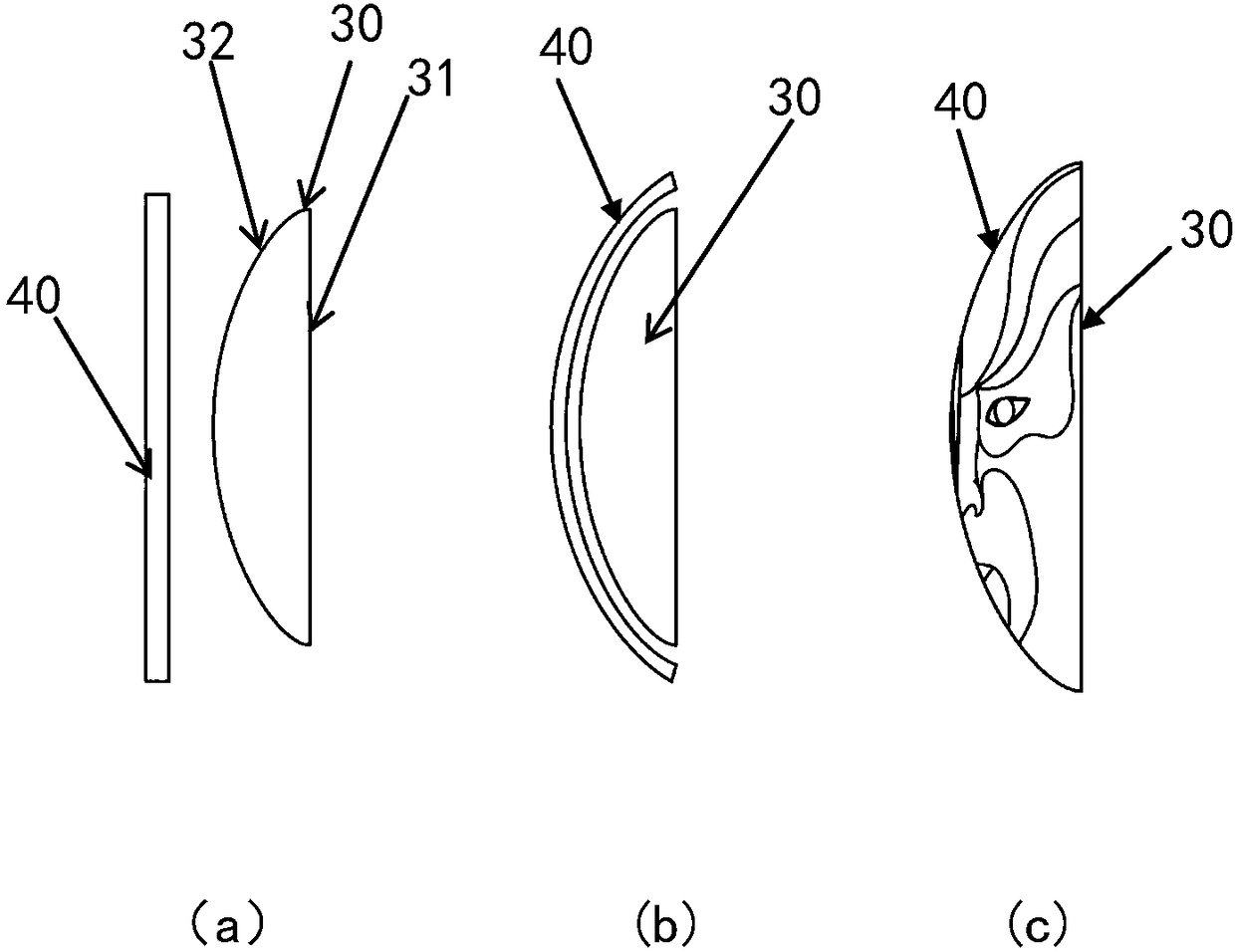 Method of making Peking Opera facial makeup ornament from polymer clay