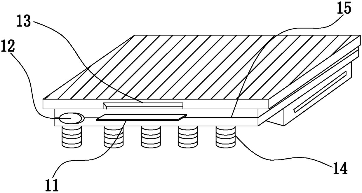 Automatic conveying device of ink machine