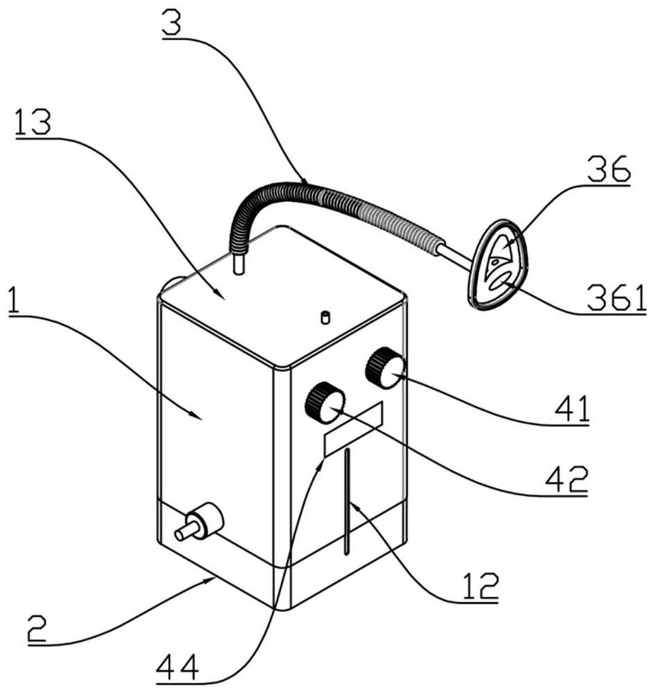 High-temperature breathing machine