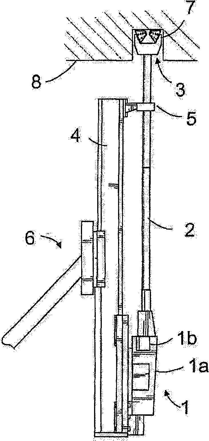 Method and rock drilling rig for hole drilling