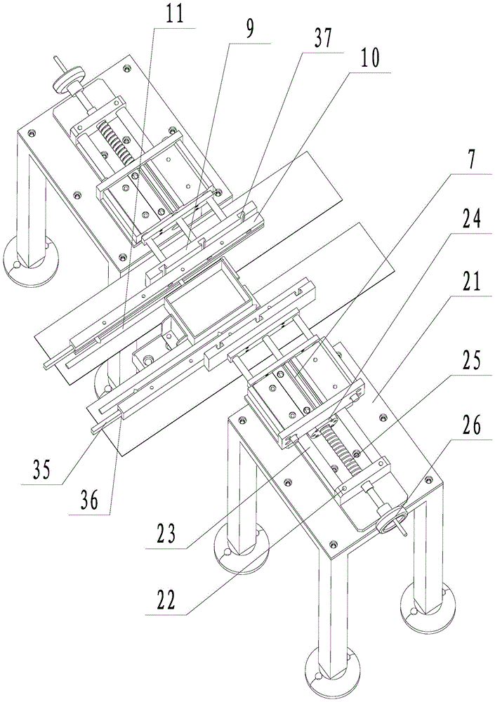 Universal full-automatic box covering mechanism