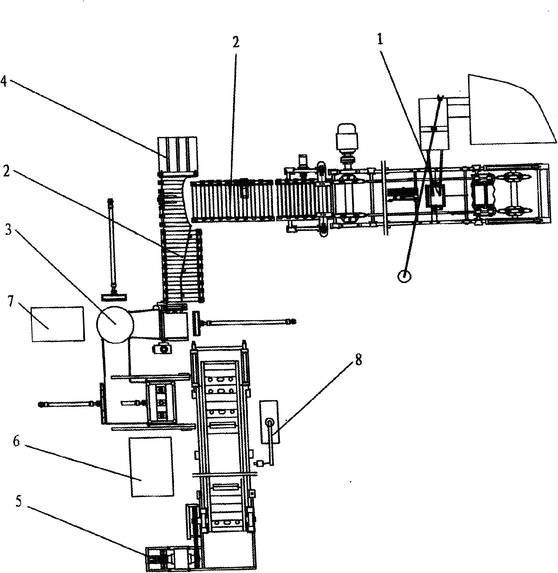 System for automatically producing metal ingot stack