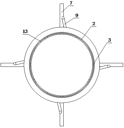 Water hammer effect eliminating device