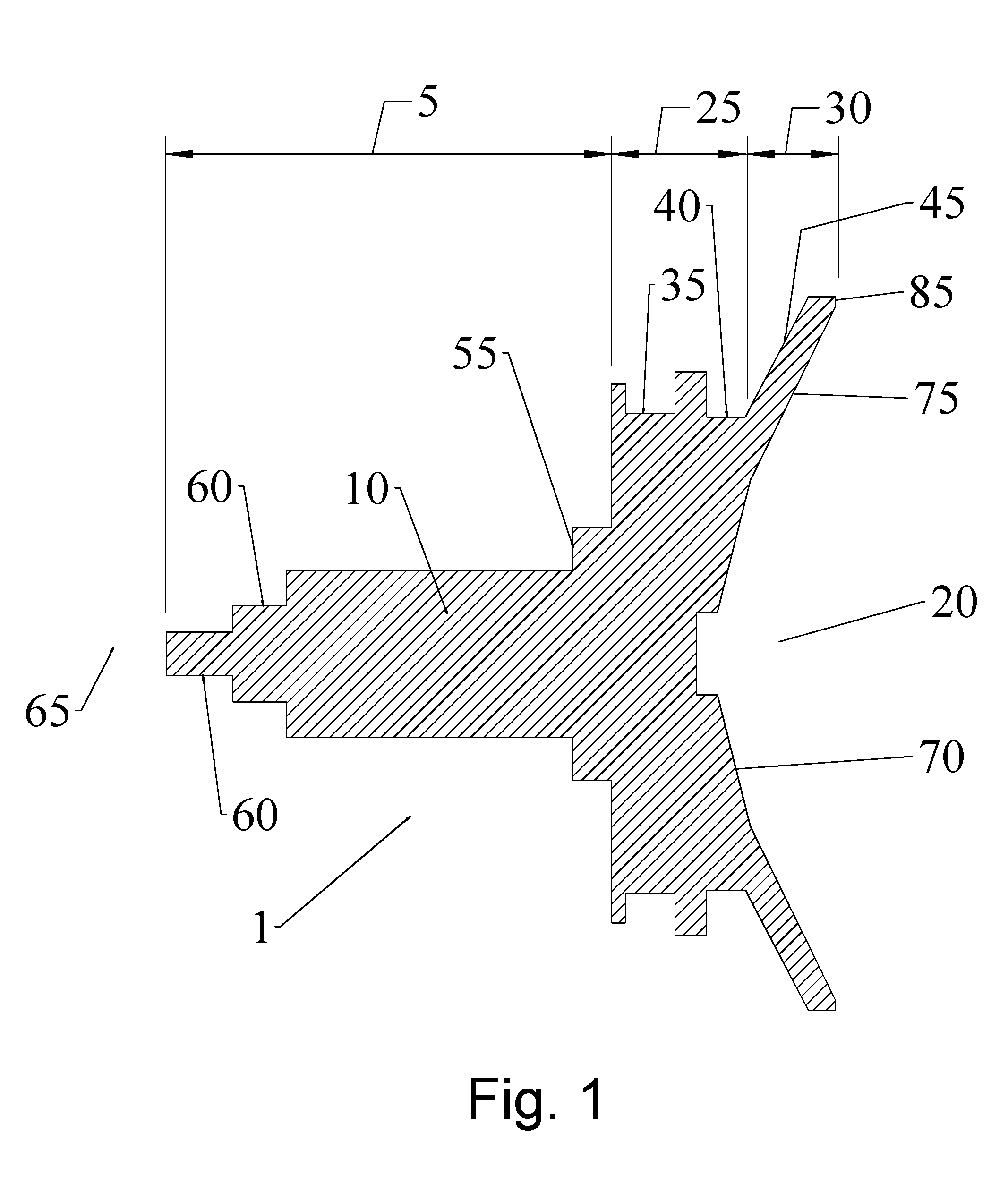 Method for dish reflector illumination via sub-reflector assembly with dielectric radiator portion