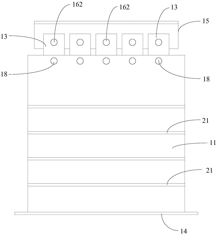 Metal shearing type energy dissipation device with displacement amplifying function