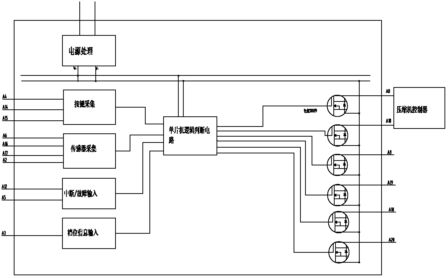Air conditioning system of electric vehicle