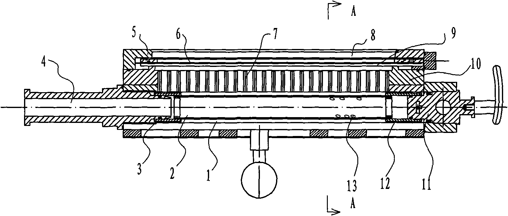 Waterflow filtering device for water jet