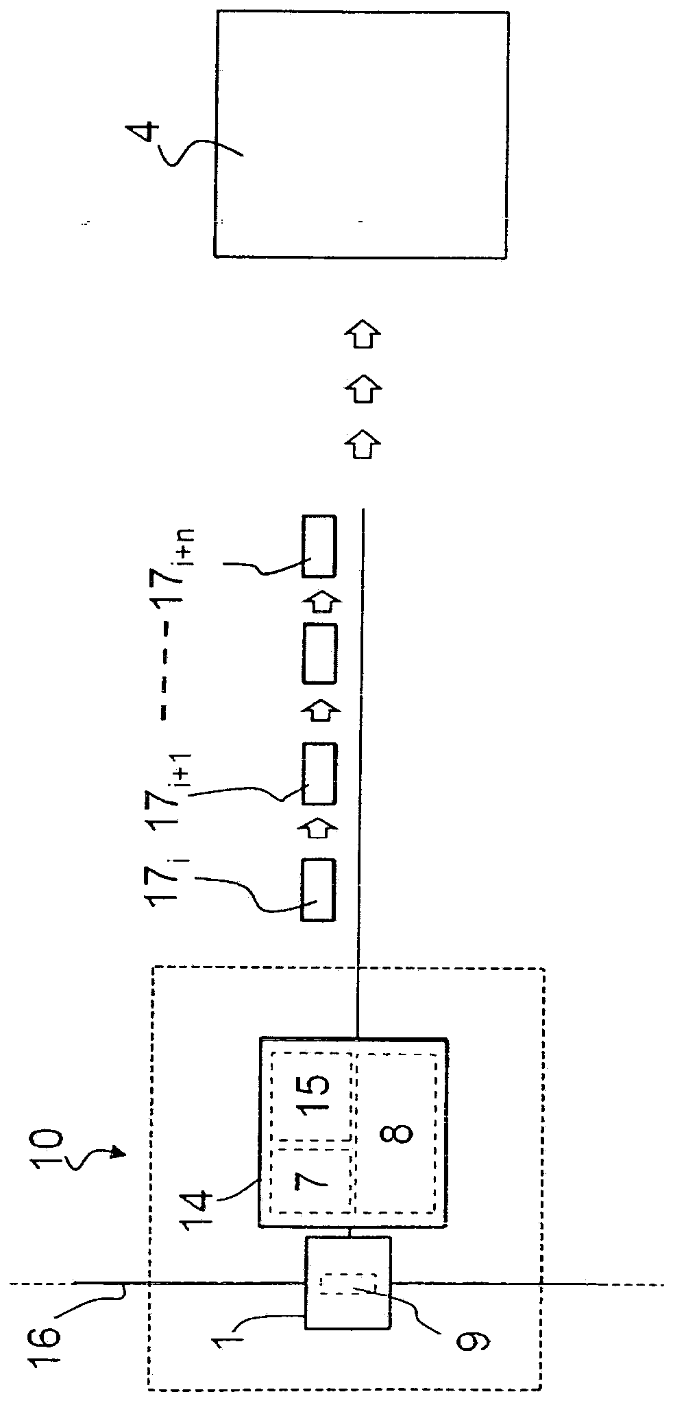 Method for collecting data, sensor and supply network