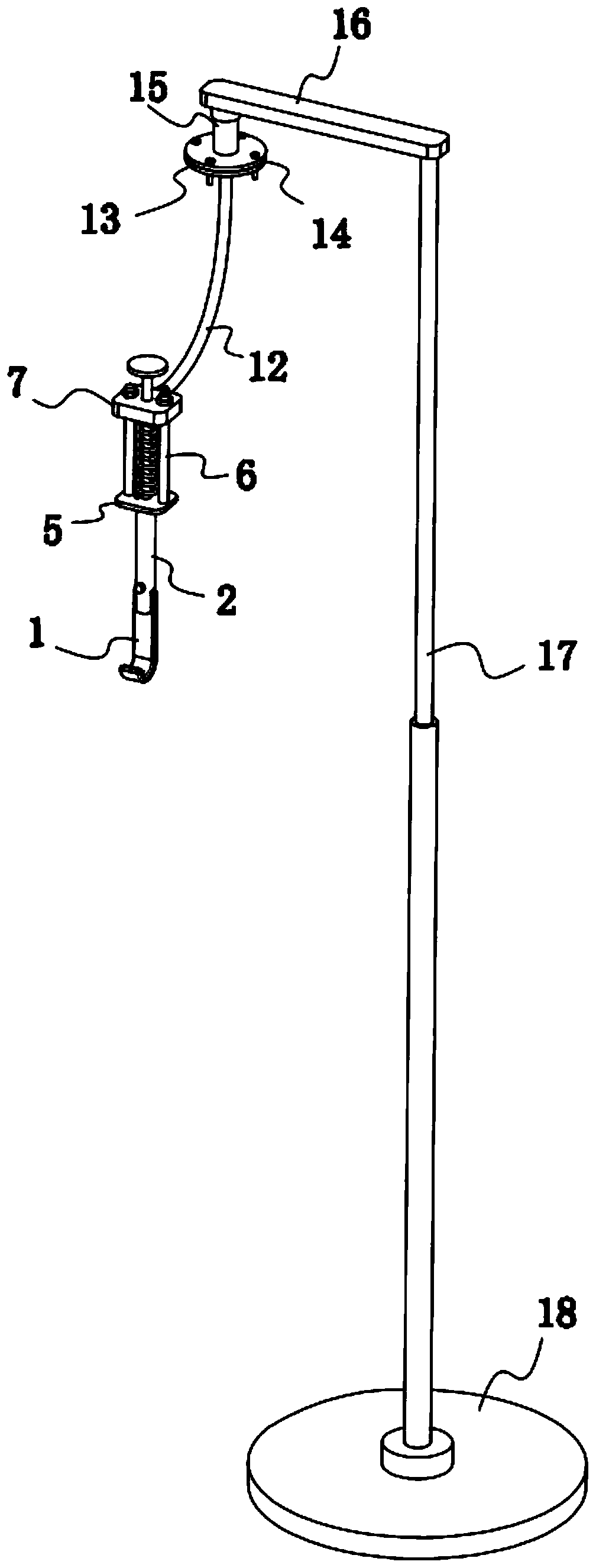 Oral supporting device for minimally invasive apicoectomy