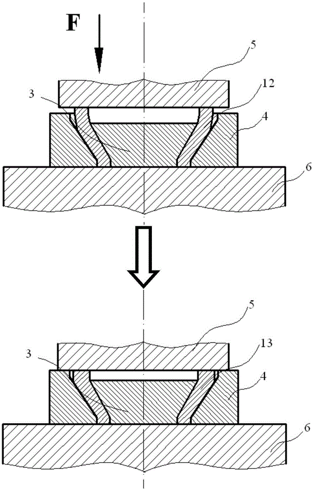 Preparation method of g10crni3mo bearing steel large ring billet with special-shaped section