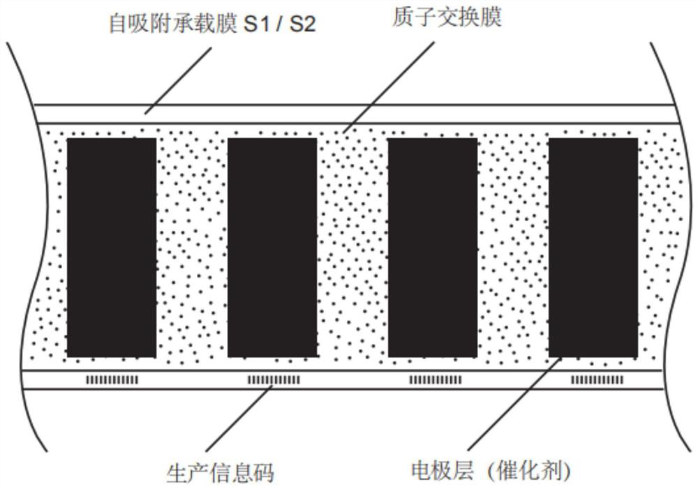 A kind of fuel cell CCM membrane electrode continuous preparation device and method