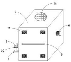 Efficient release paper automatic drying and conveying system